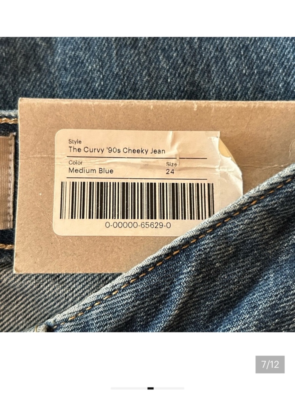 Everlane Curvy Straight-Leg Women's Jeans - Picture 4 of 6